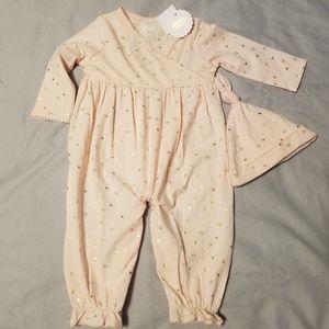 Mud Pie baby romper NWT